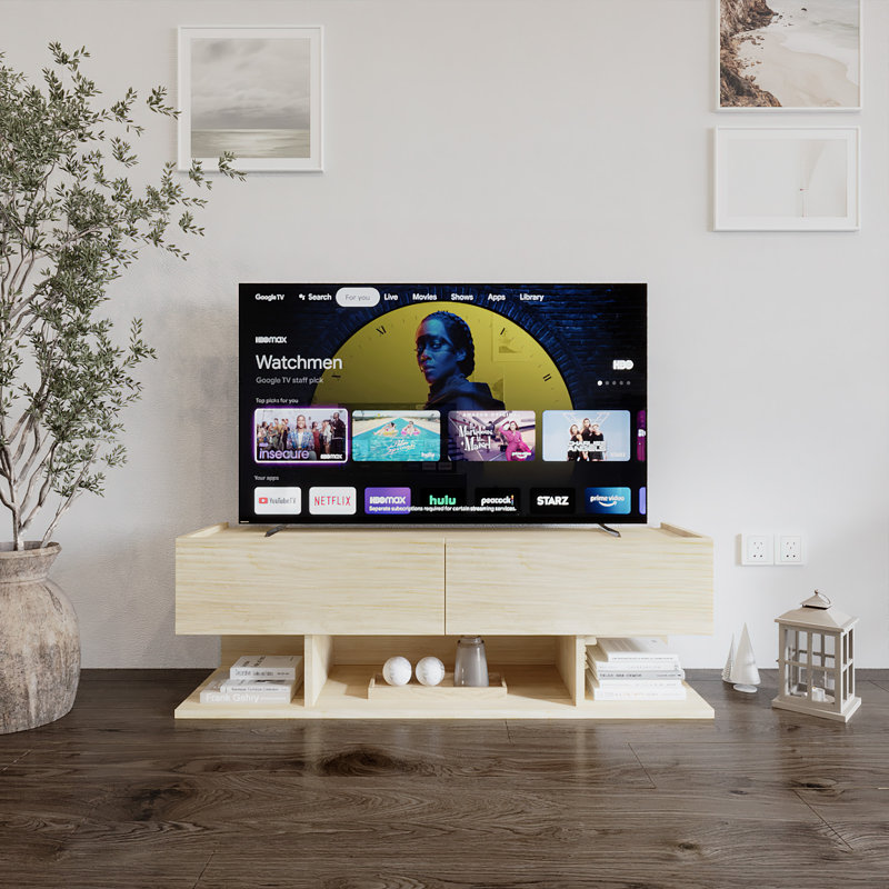 Metella TV Stand for TVs up to 50", Oak