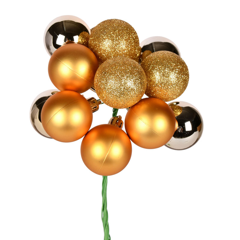 Solid Holiday Shaped Ornament, Gold