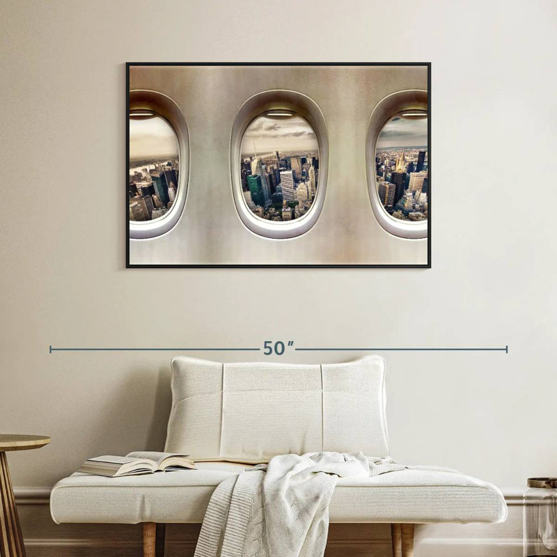 Mehar Airplane Windows, 27" H x 40" W