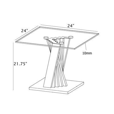 4 - Piece Living Room Table Set