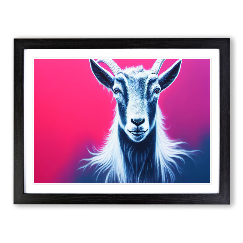Goat in Colour Vol.4 - Framed Print