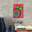 «Bright Bold Blooms 4» par Hello Angel, art mural sur toile, 26 po x 34 po