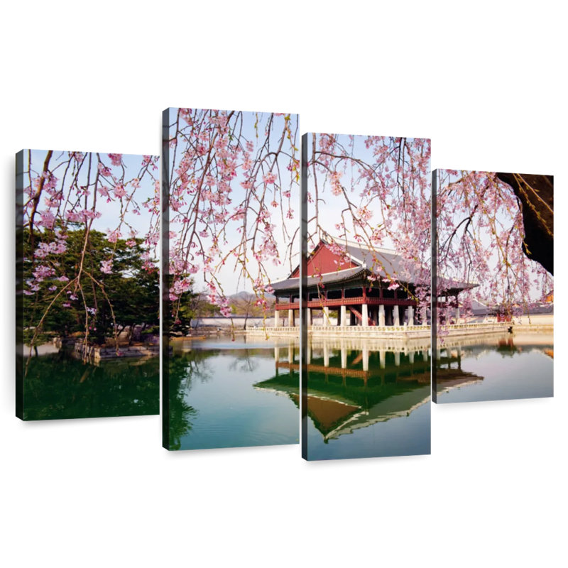 Lilie Gyeongbokgung Palace, 48" H x 75" W
