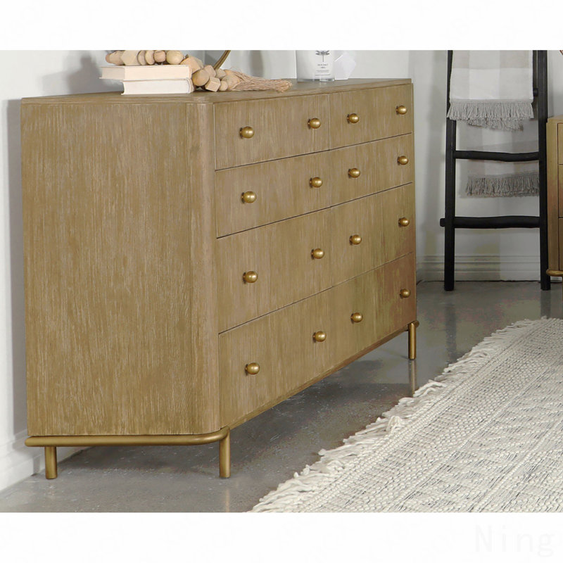 8-Drawer Dresser, Rectangular