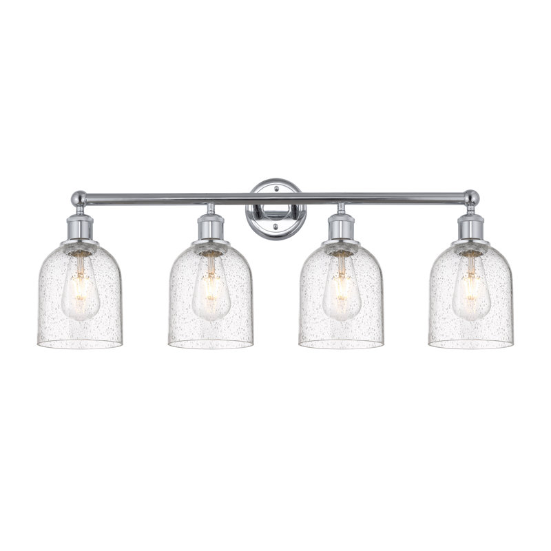 Odaniel 4 - Light Dimmable Vanity Light, Polished Chrome, Seedy