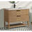 Carlsbad 42 " W Freestanding Standard Free Standing 1 Single Vanity Bathroom Vanity With Concrete Top