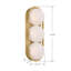 Applique murale haute DEL 16,75 po Vanderlane