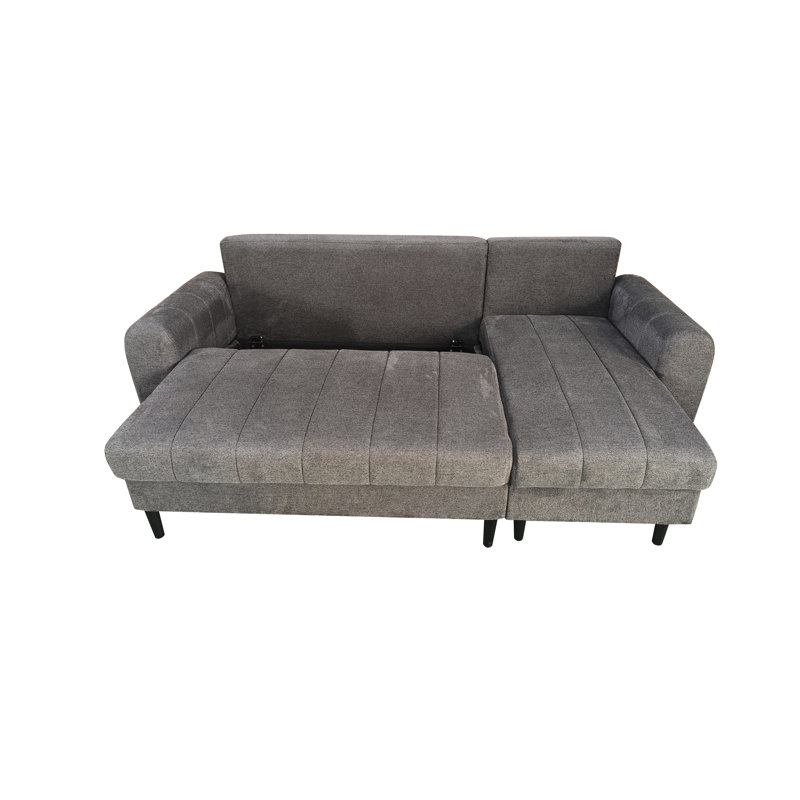 Fabric Sofa Bed, Grey