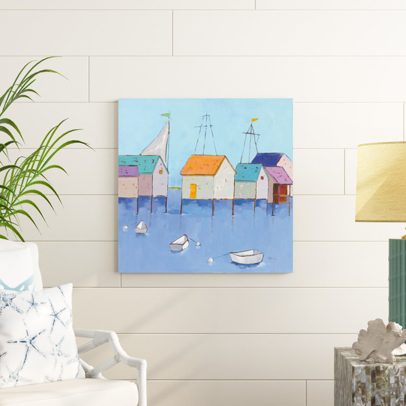 Boat House Row, H 30 po x l 30 po x P 1,25 po