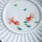 Hand Drawn Petal Koi Pot Holder - Ceramic Tray, A Warm And Elegant Tea Art Vessel Like Jade