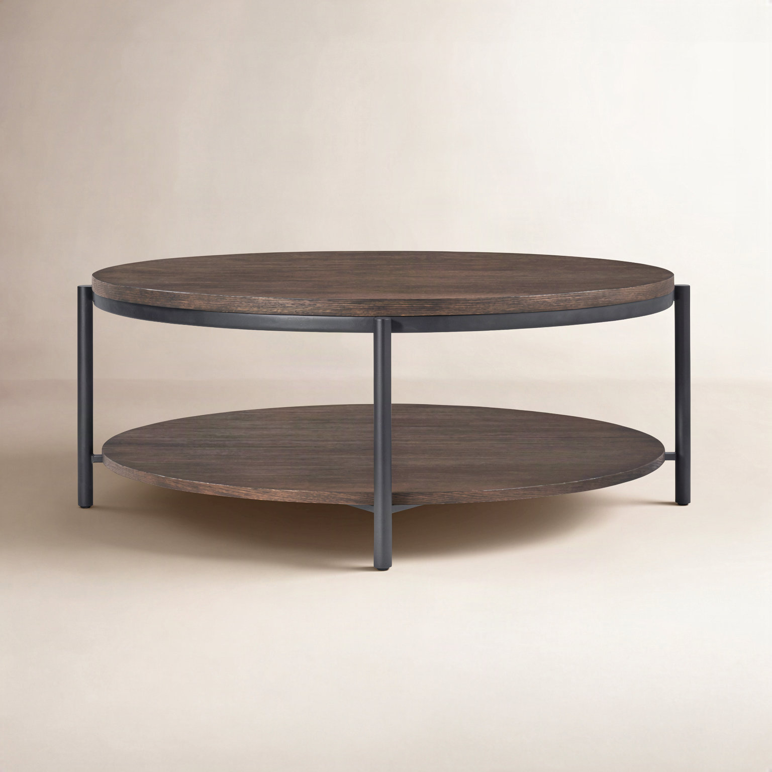 Alishia Single Coffee Table, Brown