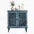 Accent Cabinet, 2-Door Display Storage Cabinet, Sideboard With Adjustable Shelf And Solid Wood Legs-460621529