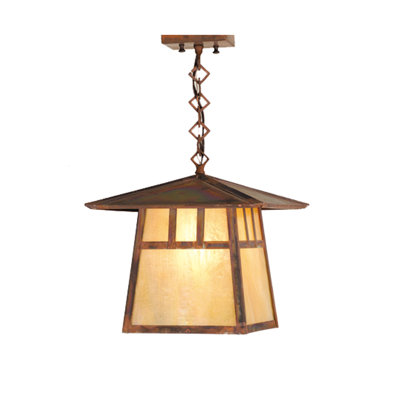 Luminaire suspendu géométrique 1 lumières lanterne