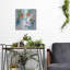  «Flower Power I» par Mike Schick, art mural en métal, 12 po x 12 po-56248181