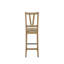 Fauteuil à hauteur de comptoir à lattes-1253891367