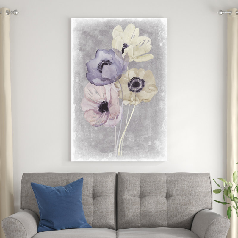 Floral Waltz I, H 48 po x l 32 po x P 1,25 po