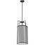 Luminaire suspendu cylindrique de style lanterne trapézoïdale 4 lumières-1052243868-1052243859