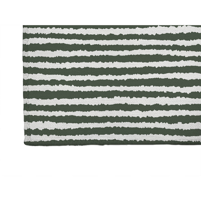 Long Gen Kids Play Mat, Chimichurri/Green, Rectangle 4' x 6'