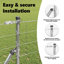 Vidaxl Field Fence Galvanised Steel-114858711