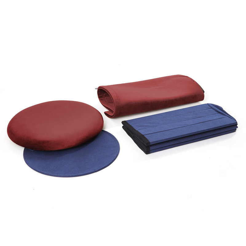 Velvet Ottoman