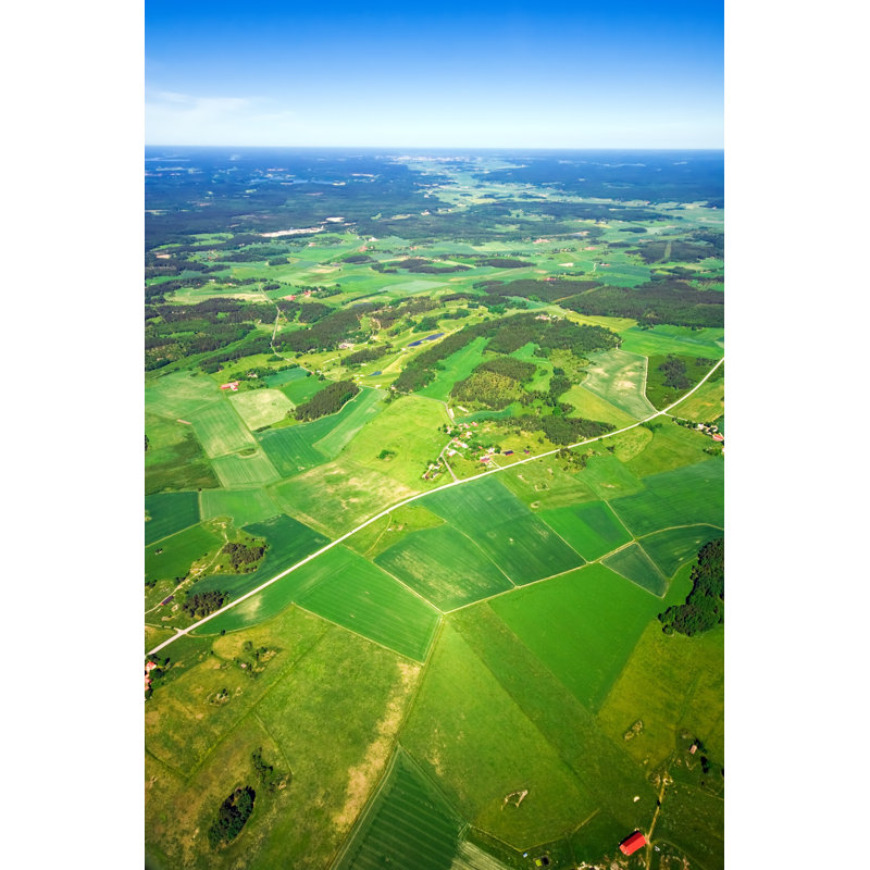 Latavion Rural Landscape - Wrapped Canvas Print, 46cm H x 30cm W x 3.8cm D