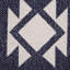 Housse de coussin décoratif contemporaine 100% coton tissé délavé à motif géométrique Contemporary-92582163