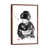 Classic Brown Wood Framed