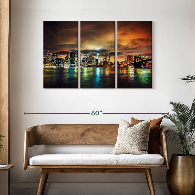 Kavia Stunning Manhattan, 28" H x 45" W