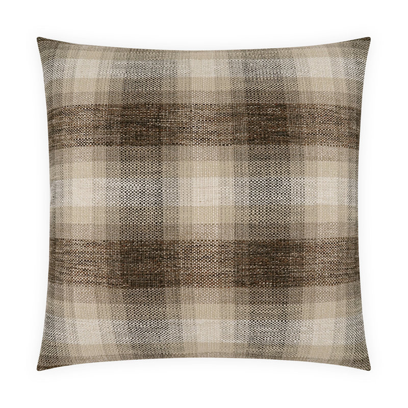Coussin Ouray, Espresso, Carré 24 po