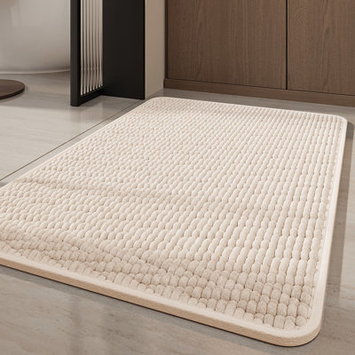 Non-Slip, Absorbent & Dirt-Resistant Bathroom Mat