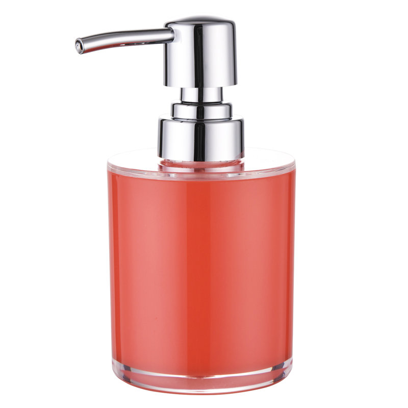 Distributeur de savon pour salle de bain, H 6 po x l 2,75 po x P 2,75 po