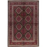 Afghan One-of-a-Kind 6'7" X 9'5" Area Rug