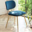 Chaise d'appoint rembourrée en coton Jahking-353596704