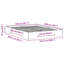 Floor Bed Frame With Storage Solid Pine Wood-804586012-804585989