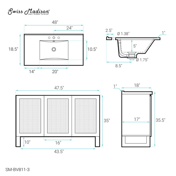 Dimensions du produit