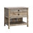 Lateral File With Rustic Style