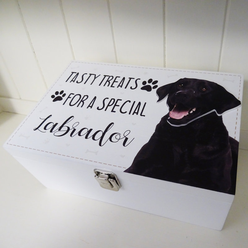 Labrador Dog Treat Box Dunham Decorative Box