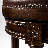 Maven Lane Pullman Stool with Faux Leather Upholstery-115937798-115937796