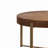 Retro Splicing Round Coffee Table,Fir Wood Table Top-114232893