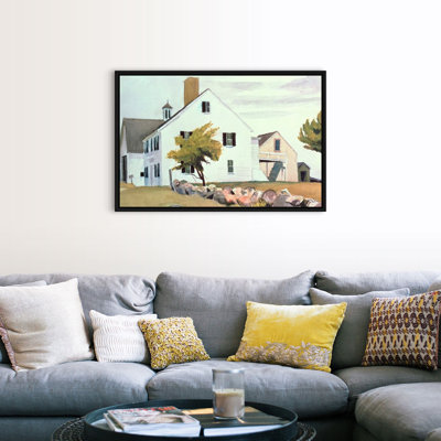 «House at Essex, Massachusetts» par Edward Hopper, reproduction sur toile