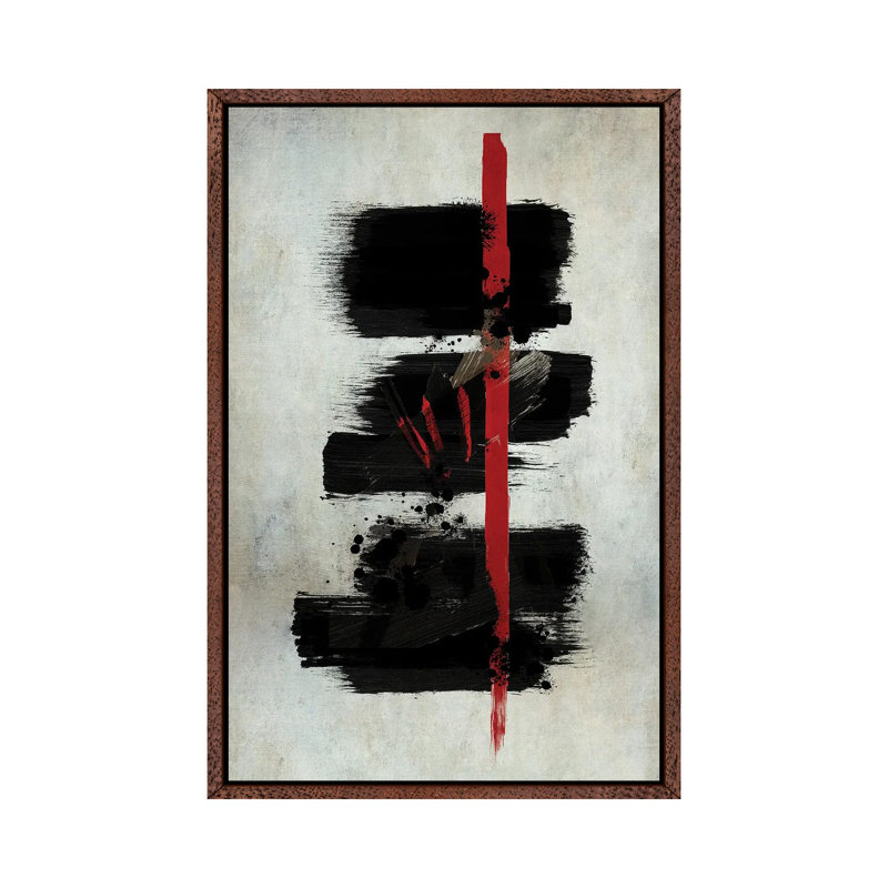 Trilogy 1 Piece Wall Art on Canvas, 101.6 cm H x 66.04 cm W, Classic Wood Floater Framed