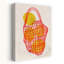 «Fresh Lemons», sac rouge, art moderne et vibrant de fruits-129146282