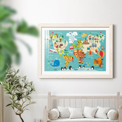 " Children's World Map "