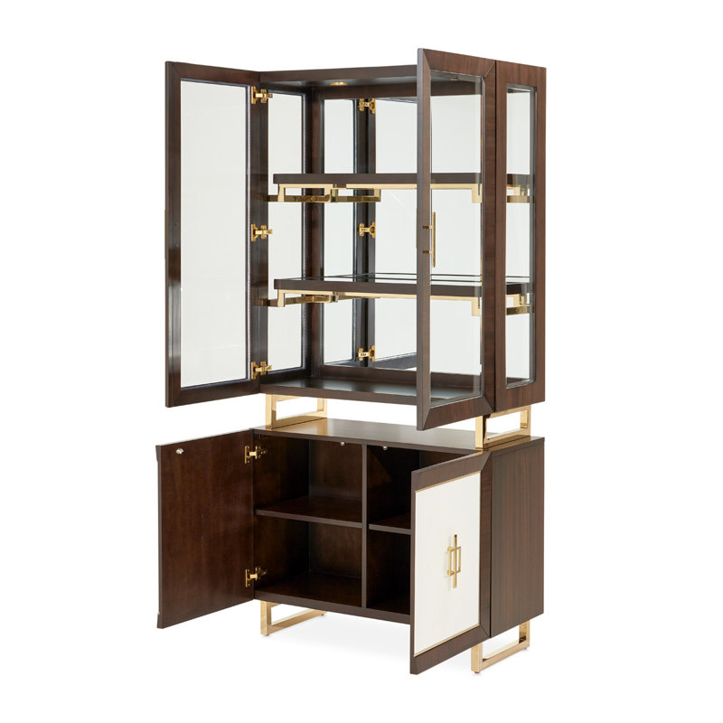 Belmont Place Lighted China Cabinet