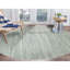 Tapis oriental vert 10 pi x 10 pi tissé à la main à motif texturé panaché AD0F5F0A62254077810D4DCBF65D8500