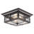 2 - Bulb Outdoor Flush Mount