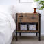 Kiser 44cm W Manufactured Wood Bedside Table