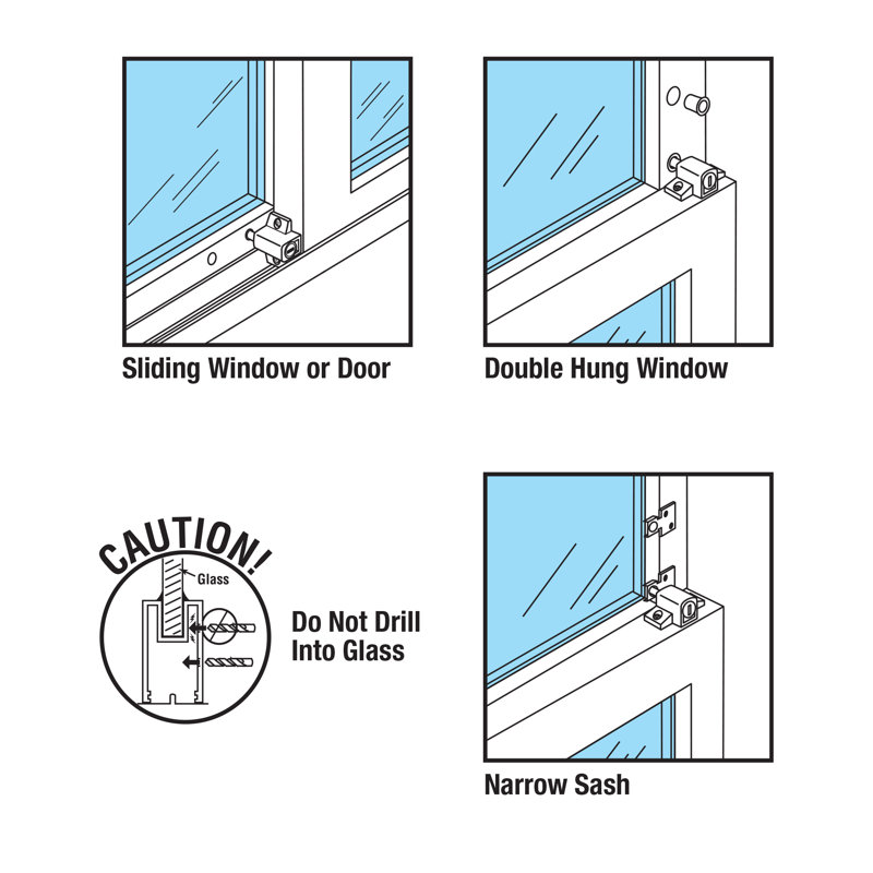 Prime-Line Keyed Sash Lock, 9/16 in. Projection, Diecast, Brass Plated Finish (Single Pack)