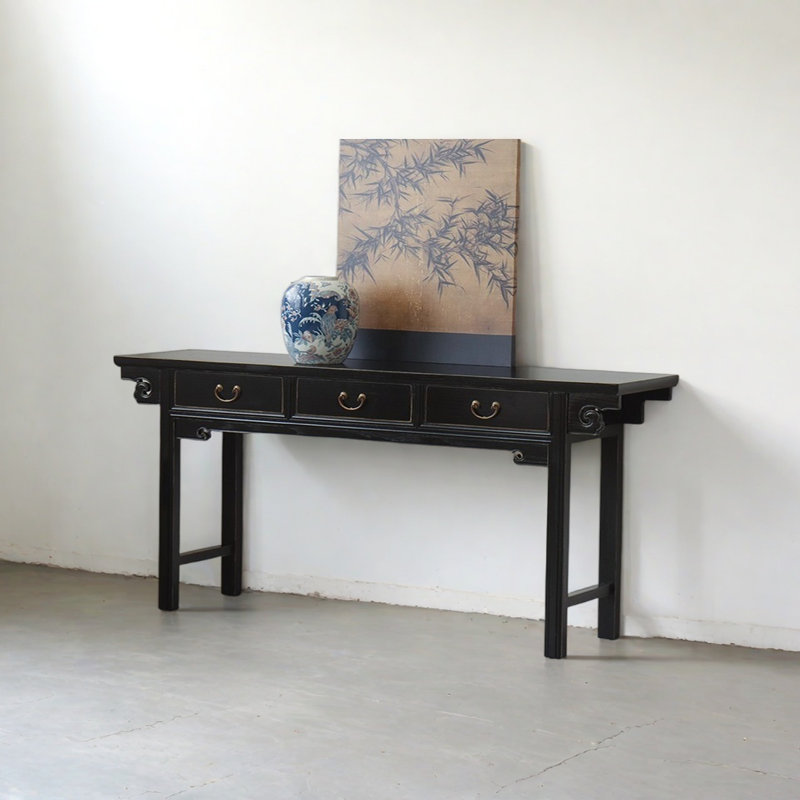 Console Retro Classical Minimalist, H 34,65 po x l 81,89 po x P 15,75 po