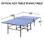 Table de ping-pong pliable et portable-111032871